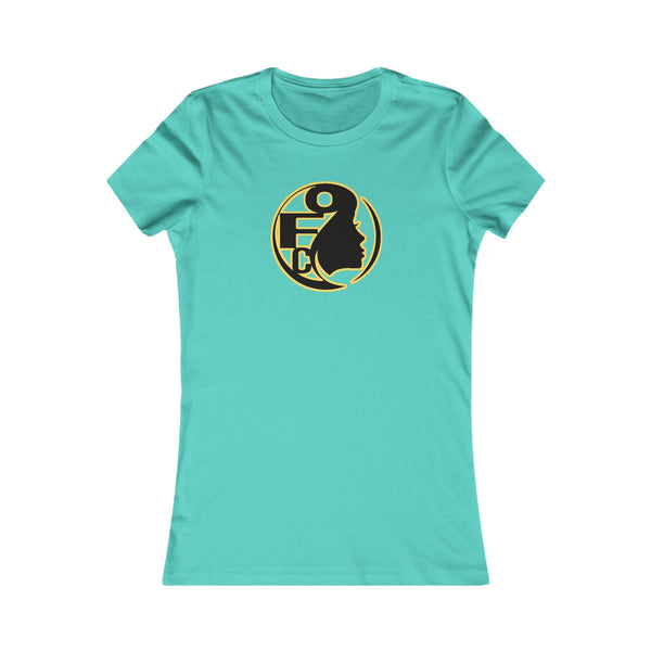 On Fleek Cosmetics Women's Favorite Tee - yellow logo