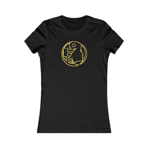 On Fleek Cosmetics Women's Favorite Tee - yellow logo