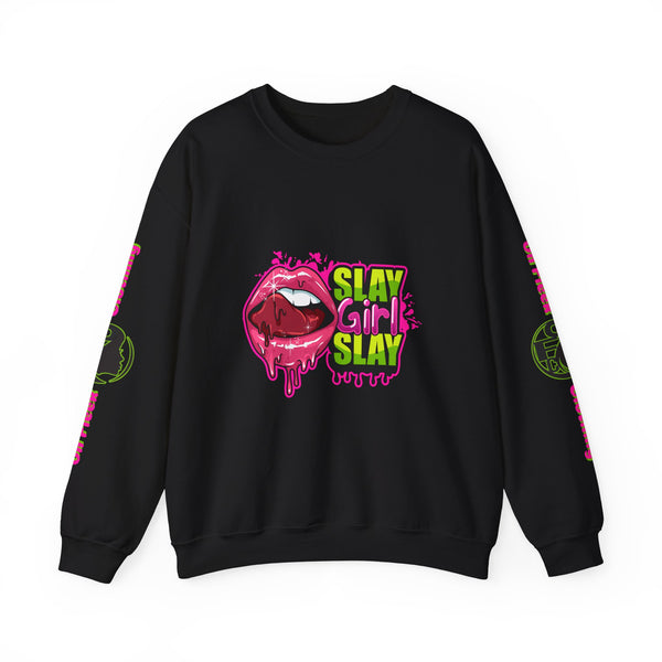 On Fleek Clothing 'Slay Girl Slay' Heavy Blend™ Crewneck Sweatshirt