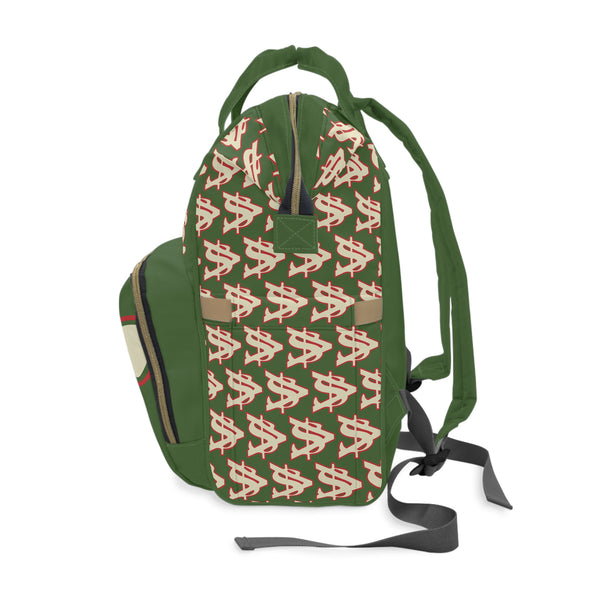 Alota Note$ Garmentry Multifunctional Backpack - DGMGR Green