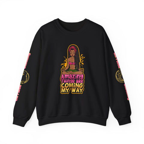 On Fleek Clothing 'Amazing Things' Heavy Blend™ Crewneck Sweatshirt