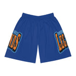 Gotham City Legends Basketball Shorts (AOP)-Royal/Orange