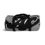 Alota Note$ Garmentry Lettermark Duffel Bag-Silver