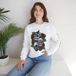 RNS Global '3WiseSkulls' Heavy Blend™ Crewneck Sweatshirt