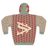 Alota Note$ '4Logo' Unisex Pullover Hoodie (AOP) 'DGMGR' Seamoss