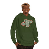 Alota Note$ Garmentry Lettermark Unisex Hooded Sweatshirt - DGMGR