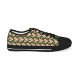 Alota Note$ Garmentry >$ Icon Pattern Men's Low Top Sneakers - DGMGR Hunter