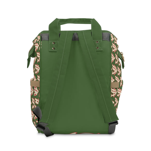 Alota Note$ Garmentry Multifunctional Backpack - DGMGR Green