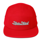 Alota Note$ Wordmark Five Panel Cap