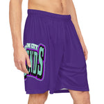 Gotham City Legends Basketball Shorts (AOP)-Purple/Teal/Purple