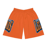 Gotham City Legends Basketball Shorts (AOP)-Orange/Royal/Orange