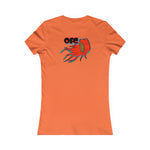 On Fleek Cosmetics Women's Favorite Tee - orange logo