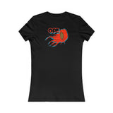 On Fleek Cosmetics Women's Favorite Tee - orange logo