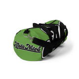 Alota Note$ Garmentry Lettermark Duffel Bag - Lime Green