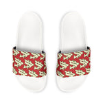 Alota Note$ Garmentry ‘>$’ Icon Pattern Women's Slide Sandals - DGMGR Red