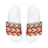 Alota Note$ Garmentry ‘>$’ Icon Pattern Women's Slide Sandals - DGMGR Red