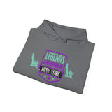 Gotham City Legends 'LEGENDS Are Born in NY' Unisex Heavy Blend™ Hooded Sweatshirt-2