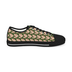 Alota Note$ Garmentry >$ Icon Pattern Men's Low Top Sneakers - DGMGR Hunter