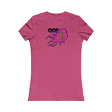 On Fleek Cosmetics Women's Favorite Tee - purple logo