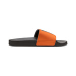 Gotham City Legends Men's PU Slide Sandals-Tangerine/Orange/Blue