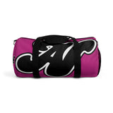 Alota Note$ Garmentry Lettermark Duffel Bag - Raspberry