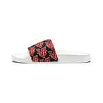 Alota Note$ Garmentry ‘>$’ Icon Pattern Men's Slide Sandals - DGMGR Black