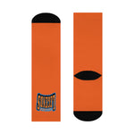 Gotham City Legends Cushioned Crew Socks - Orange/Orange/Blue