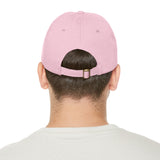 On Fleek Clothing 'WindyHair' Logo Dad Hat with Leather Patch