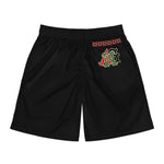 Alota Note$ Garmentry Men's Jogger Shorts (AOP) - DGMGR Black