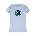 On Fleek Cosmetics Women's Favorite Tee - turquoise logo