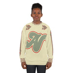 Alota Notes Garmentry Unisex Sweatshirt (AOP) - DGMGR Oatmeal