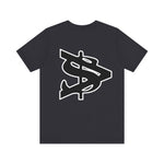 Alota Note$ Garmentry Wordmark(Black) Unisex Jersey Short Sleeve Tee