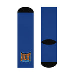 Gotham City Legends Cushioned Crew Socks - Royal/Orange/Blue