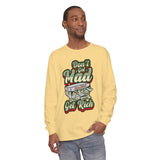 Alota Note$ Garmenty 'Dont Get Mad Get Rich' Unisex Garment-dyed Long Sleeve T-Shirt