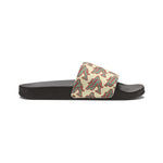 Alota Note$ Garmentry ‘>$’ Icon Pattern Women's Slide Sandals - DGMGR Oatmeal