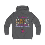 On Fleek Clothing '#Hair, My Kind of Thing' Girlie College Hoodie-2