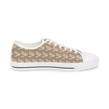 Alota Note$ Garmentry >$ Icon Pattern Men's Low Top Sneakers - DGMGR Seamoss