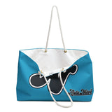 Alota Note$ Garmentry Lettermark Weekender Bag-Teal