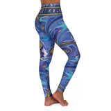 D'IMAG'E High Waisted Yoga Leggings (AOP)