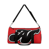 Alota Note$ Garmentry Lettermark Duffel Bag - Fire Red