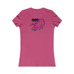 On Fleek Cosmetics Women's Favorite Tee - hot pink logo