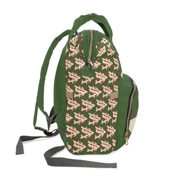 Alota Note$ Garmentry Multifunctional Backpack - DGMGR Green