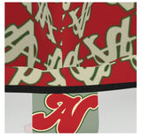 ALOTA NOTE$ GARMENTRY LETTERMARK + MONOGRAM + ICON PATTERNED SLEEVES & HOOD ZIP HOODIE 'Don't Get Mad Get Rich' Colorway 1