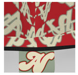 ALOTA NOTE$ GARMENTRY LETTERMARK + MONOGRAM + ICON PATTERNED SLEEVES & HOOD ZIP HOODIE 'Don't Get Mad Get Rich' Colorway 2