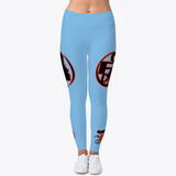 On Fleek Cosmetics OFC Seal Logo Leggings - Pink Logo