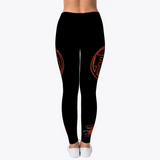 On Fleek Cosmetics OFC Seal Logo Leggings - Pink Logo