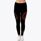 On Fleek Cosmetics OFC Seal Logo Leggings - Pink Logo
