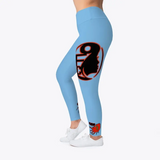 On Fleek Cosmetics OFC Seal Logo Leggings - Pink Logo