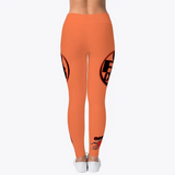 On Fleek Cosmetics OFC Seal Logo Leggings - Pink Logo