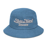 Alota Note$ Denim Bucket Hats